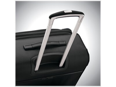 Samsonite SoLyte DLX Polyester Carry-On Luggage, Midnight Black (123567-1548)
