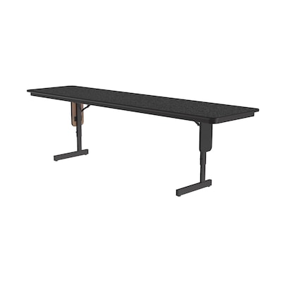 Correll Training Room Table, 96x24, Black Granite (SPA2496TF-07)