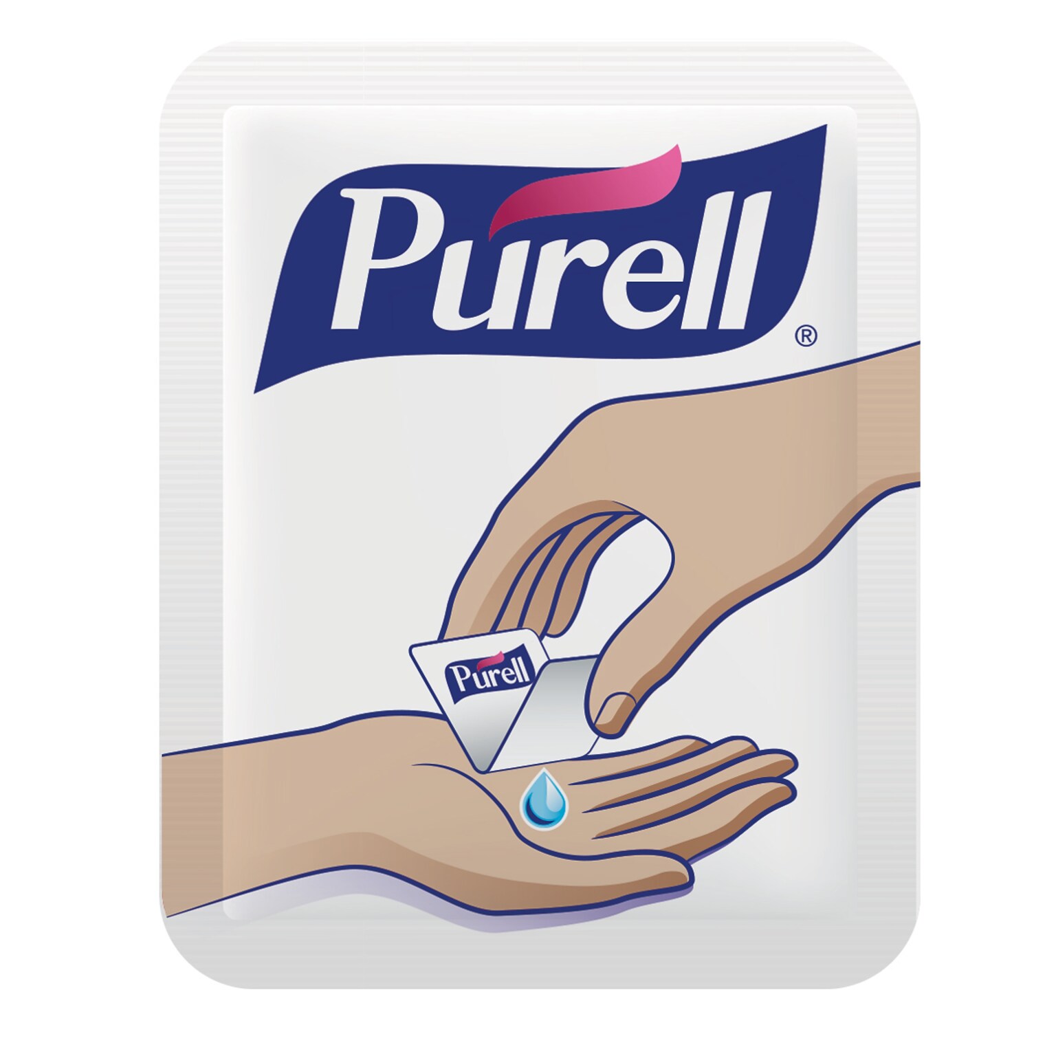 PURELL® Advanced Instant Hand Sanitizer Singles, 2,000/Carton (9630-2M-NS)