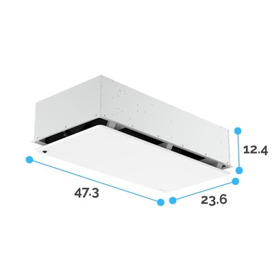 Fellowes Array AR2 True HEPA Ceiling Mounted Air Purifier, 5-Speed, White (5888901)