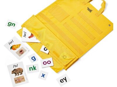 hand2mind Phonics Skill-Building Demonstration Pocket Chart, Tabletop (96158)