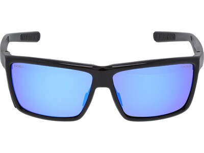 MCR Safety Swagger SR2 Safety Glasses, Polarized, Blue Diamond Mirror Lens (SR218BZ)