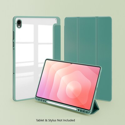 SaharaCase Venture Series TPU 11" Folio Case for Galaxy Tab S11, Cactus Green (TB00485)