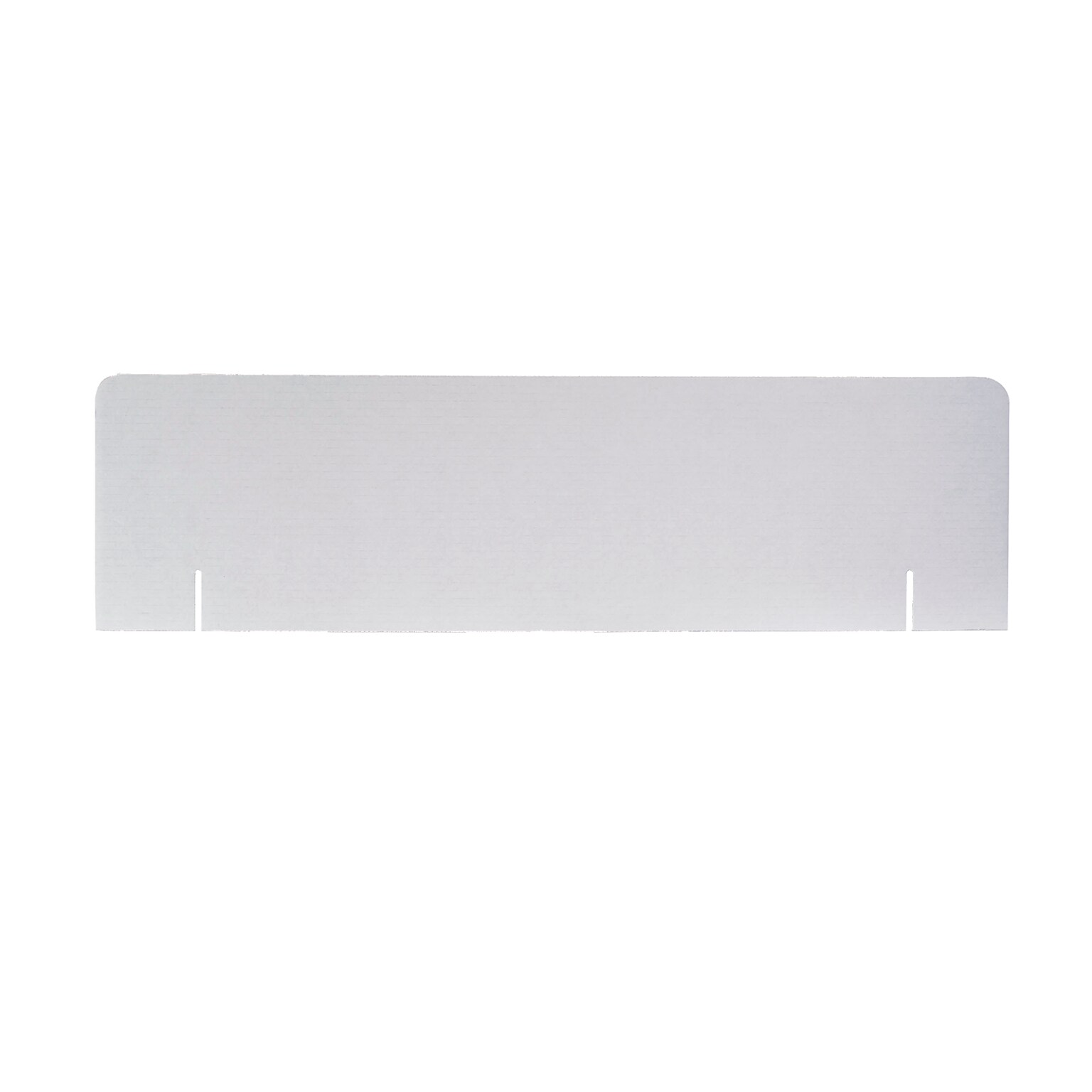 Flipside Header, 36 x 10, Corrugated, White, 24/Carton (30142-24)