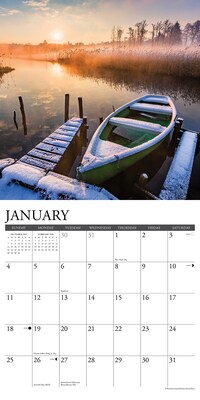 2026 Willow Creek Lake Life 12" x 12" Monthly Wall Calendar (51757)