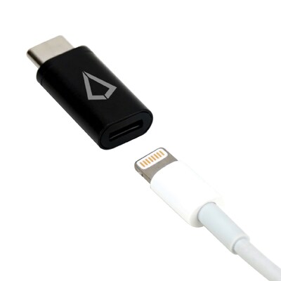 LBT Lightning to USB-C Adapter Tip, Black (LBTLCADP)