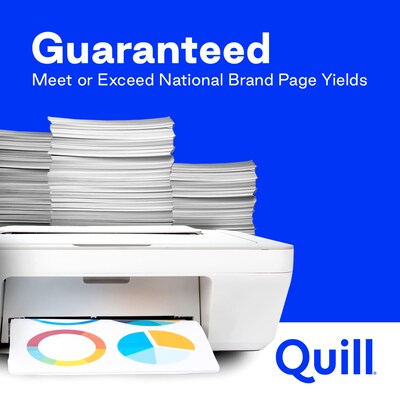Quill Brand®  Remanufactured Black/Cyan/Magenta/Yellow High Yield Ink Cartridge for HP 962XL