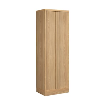 Sauder Merton Hall 71H Storage Cabinet with 5 Shelves, Harmony Ash (443670)
