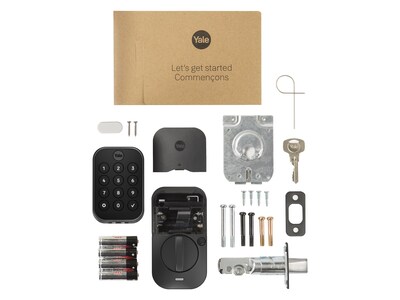 Yale Assure Lock 2 Bluetooth Smart Lock, Black Suede (YRD430-BLE-BSP)