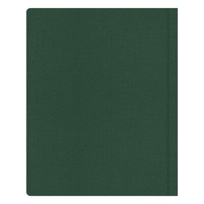 Blue Sky Bespoke Composition Notebook, 8" x 10", Forest Green (159134)
