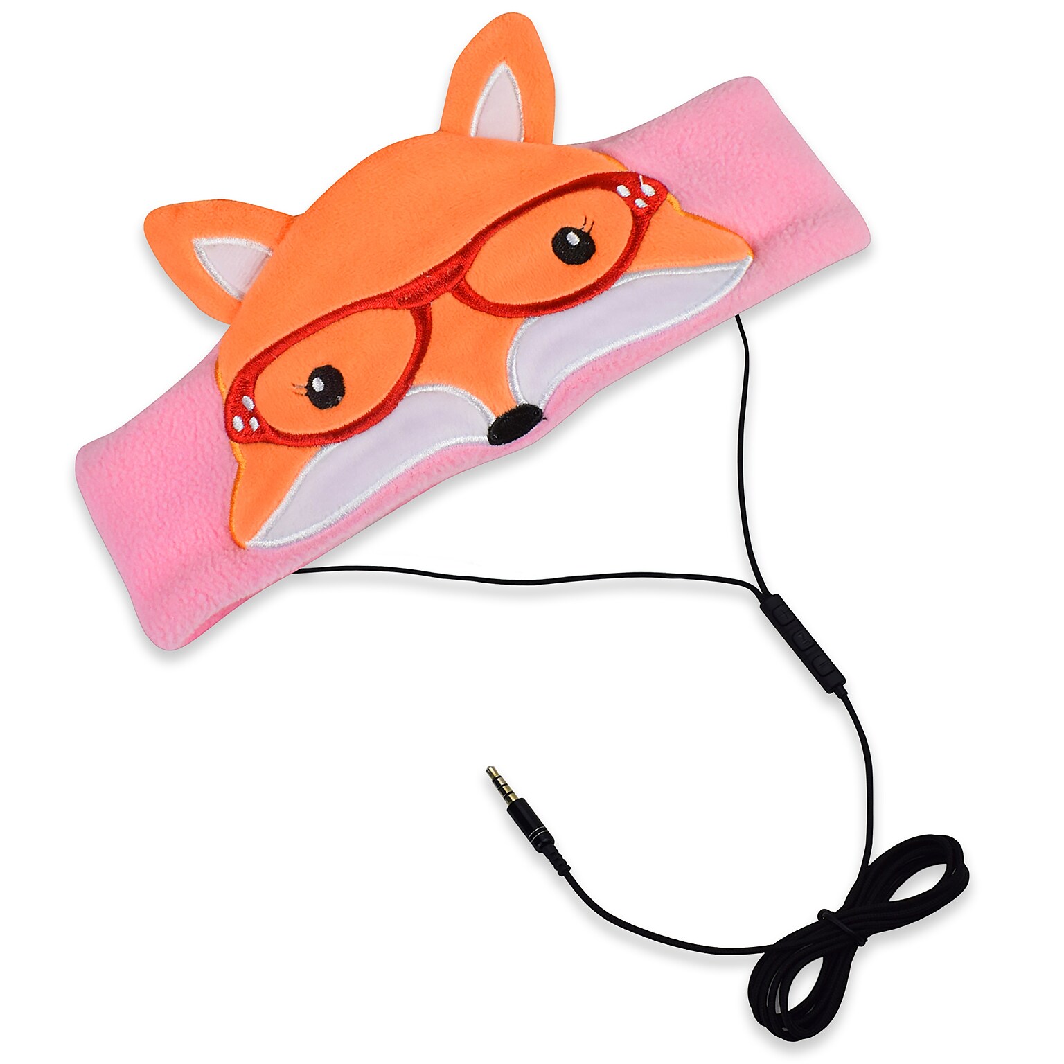 Contixo H1 Adjustable Fleece Headband Headphones, Fox (CNXH1FOX)