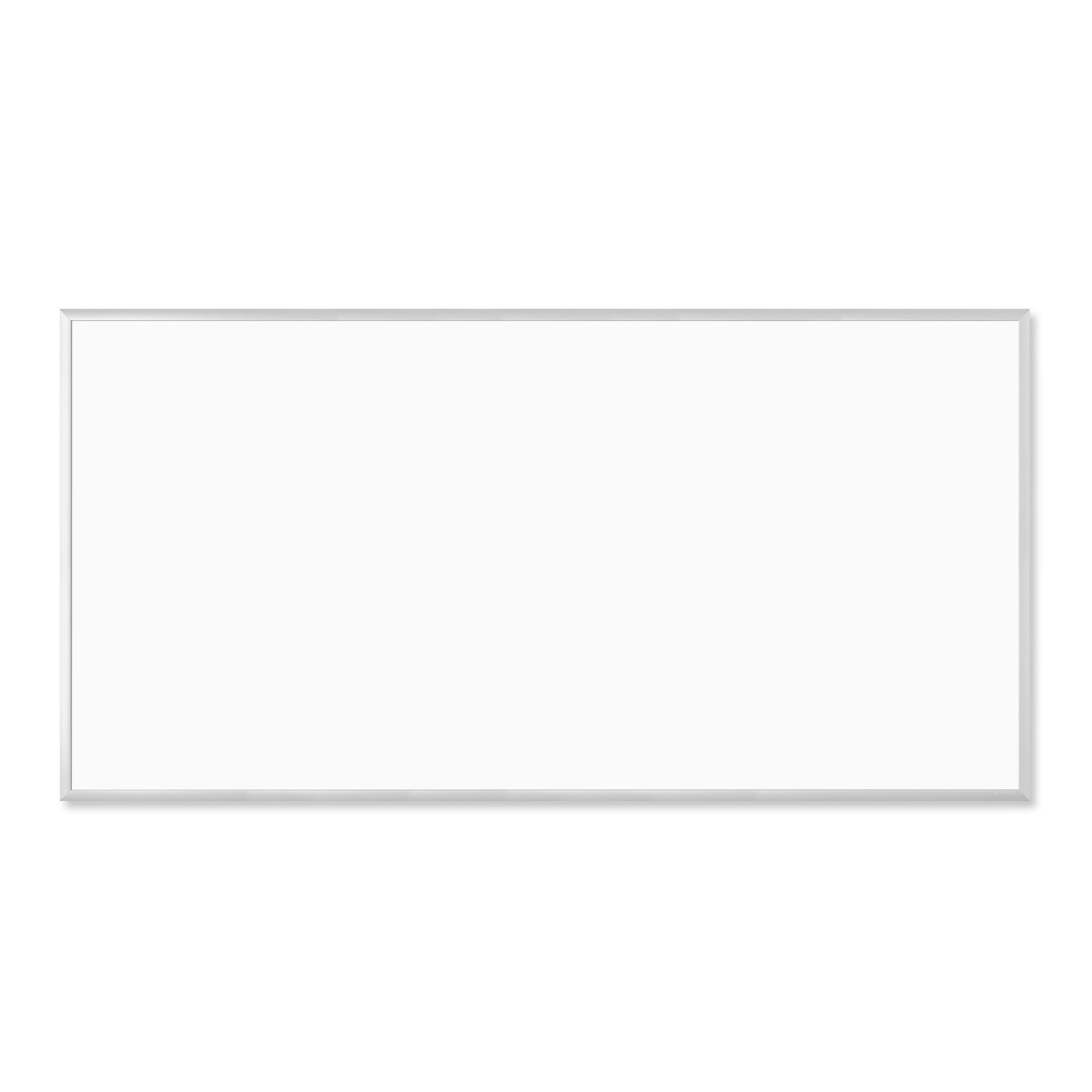 U Brands Steel Dry-Erase Whiteboard, Aluminum Frame, 8 x 4 (2891U00-01)