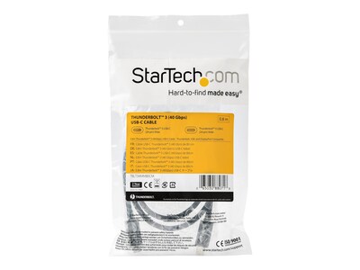 StarTech 2.6' Display Port Cable, Black (TBLT34MM80CM)