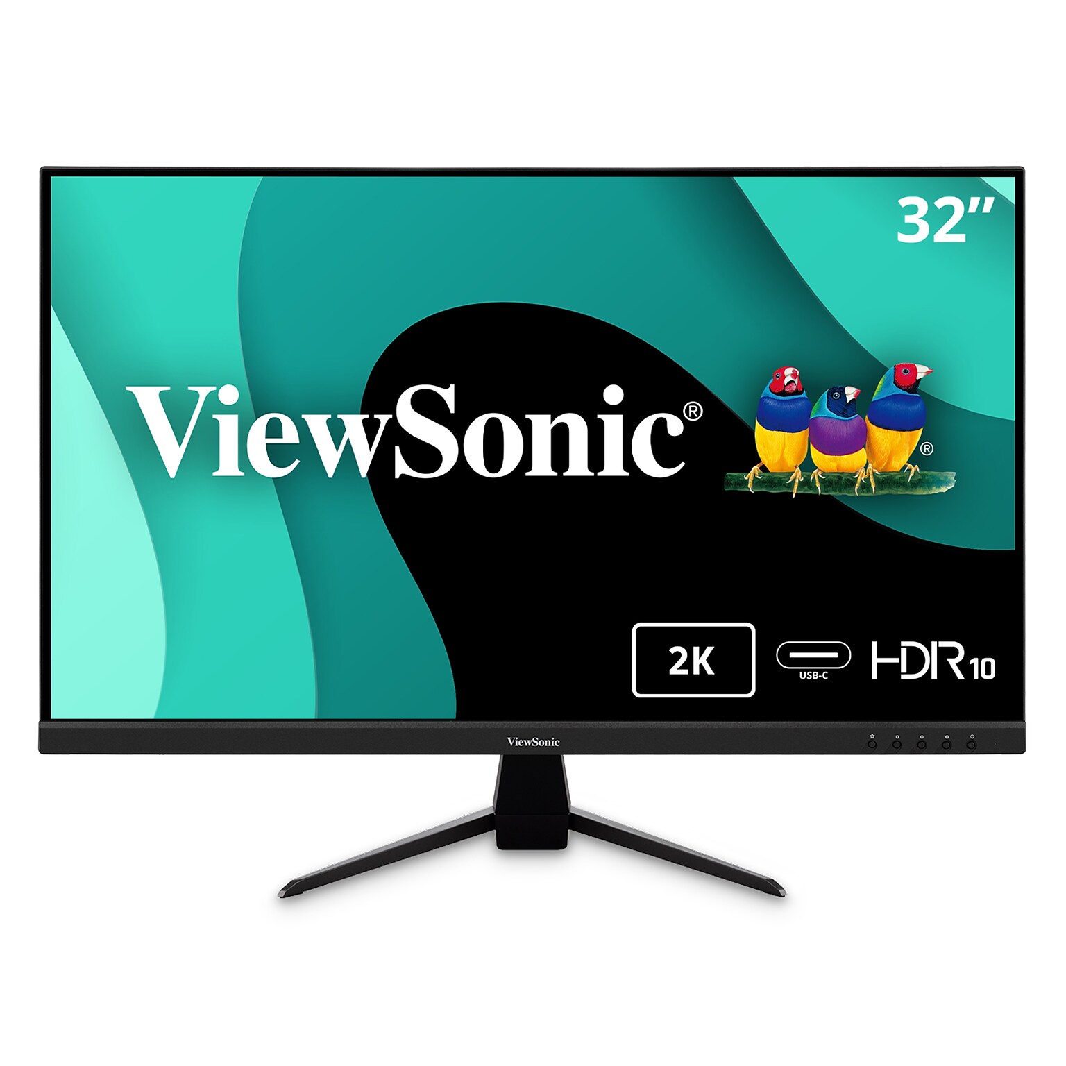 ViewSonic 32 75Hz LCD Monitor, Black (VX3267U-2K)