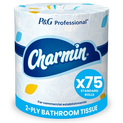 Charmin Professional Toilet Paper, 2-ply, White, 450 Sheets/Roll, 75 Rolls/Case (71693)