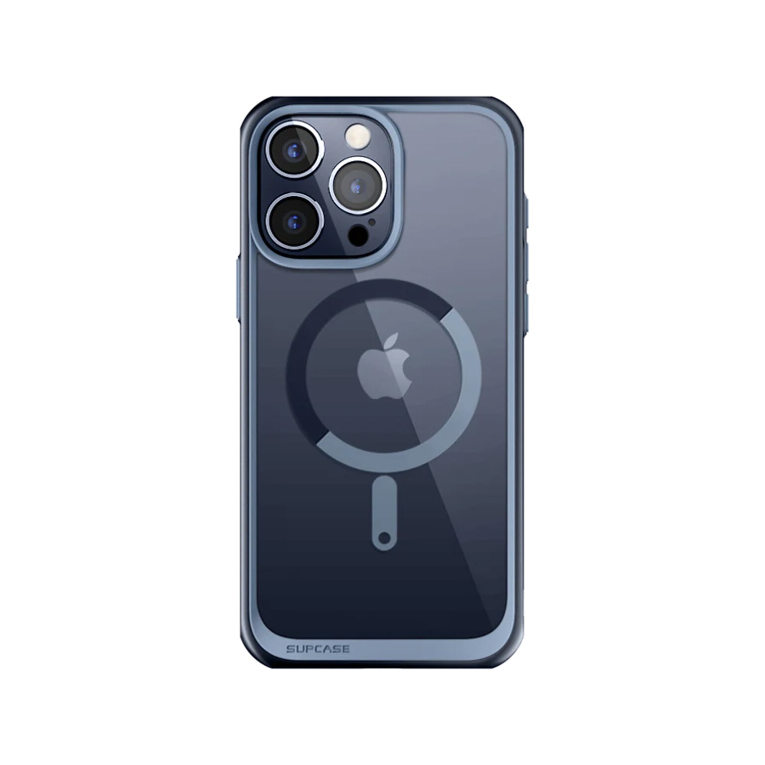 SUPCASE Unicorn Beetle Slim MagSafe Phone Case for iPhone 15 Pro, Blue (SUP-iPhone2023Pro-6.1-UBMag-Navy)