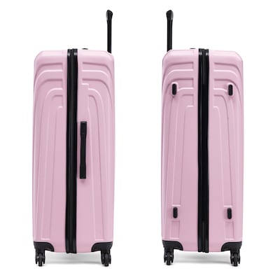 InUSA Vasty 33.86" Hardside Suitcase, 4-Wheeled Spinner, TSA Checkpoint Friendly, Red (IUVAS00XL-RED)