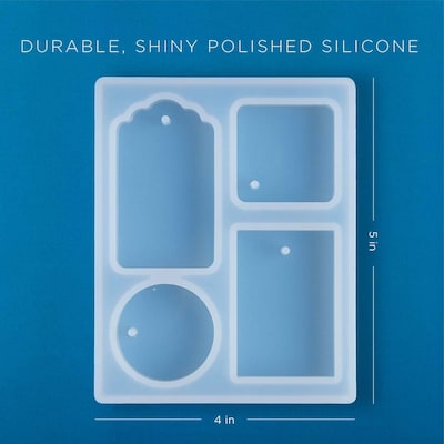 Mod Podge Silicone Resin Mold, Tags, 3/Pack (MOD27575-3)