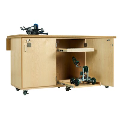 Diversified Woodcrafts Command Robotics Workbench, 72" x 28", Light Hardwood (XR-7228M)
