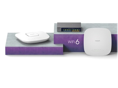 Netgear WAX615 Insight Managed AX3000 Dual Band WiFi 6 Access Point, White (WAX615-100NAS)