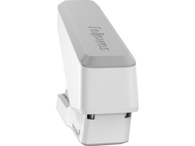 Fellowes LX860 EasyPress Desktop Stapler, 40-Sheet Capacity, Staples Included, White (LX860WHITE)