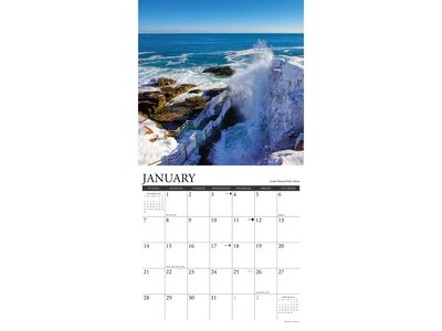 2024 Willow Creek National Parks 12" x 12" Monthly Wall Calendar (34590)