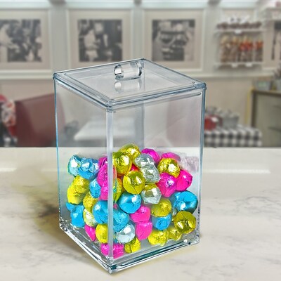 Azar Acrylic Containers, Clear (400431)