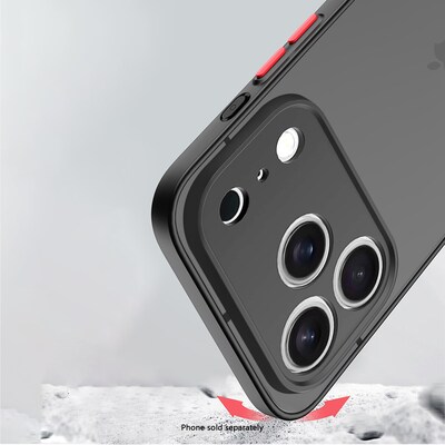 SaharaCase Venture Series Phone Case for iPhone 17 Pro, Shock Absorbing, Scorpion Black (CP00968)