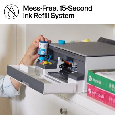 HP Smart Tank 5101 Wireless All-in-One Color Ink Tank Printer Scan, Copy, 2 Years Ink Included, AI Enabled (1F3Y0A)