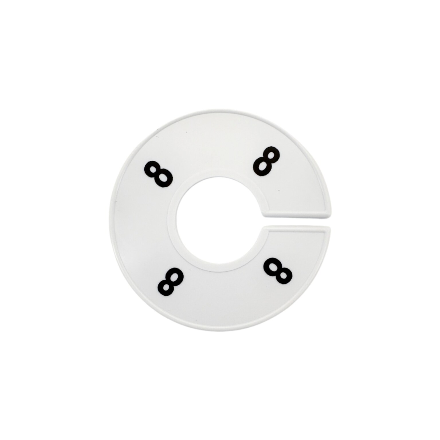 Nahanco Size 8 Plastic Dividers, White (CWB8)