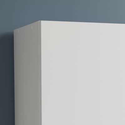 Sauder Select 60"H Storage Cabinet with 3 Shelves, White (433286)
