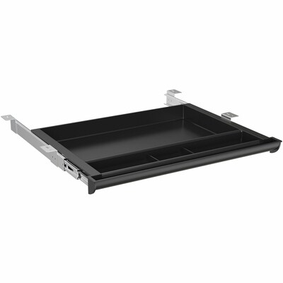 Lorell 4-Compartment Storage Drawer, Black (LLR82092)