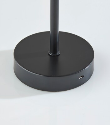 Adesso Benji LED Table Lamp, Black (3079-01)