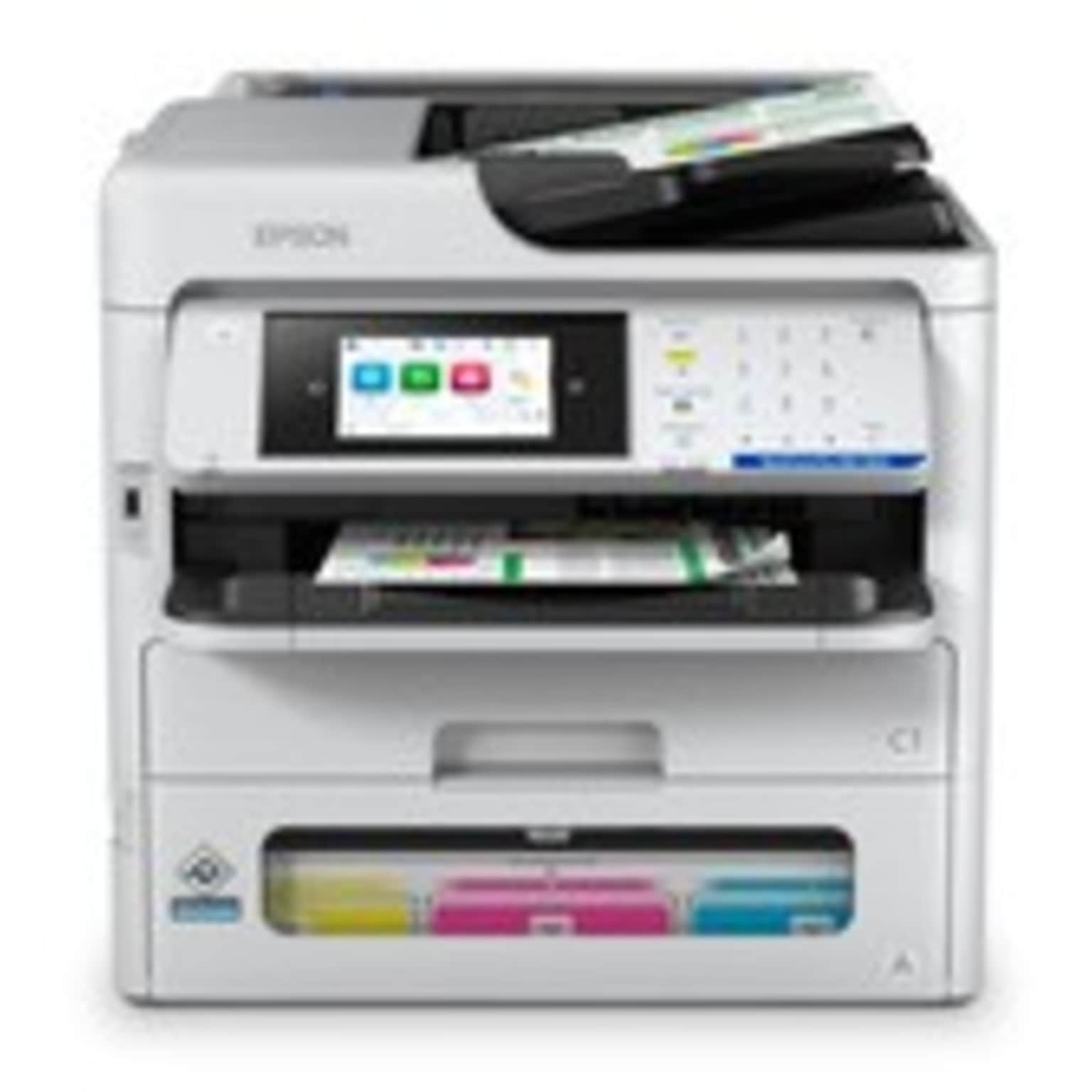 Epson WorkForce Pro EM-C800 Workgroup Color All-In-One Inkjet Printer, Best for Business (C11CK19201)