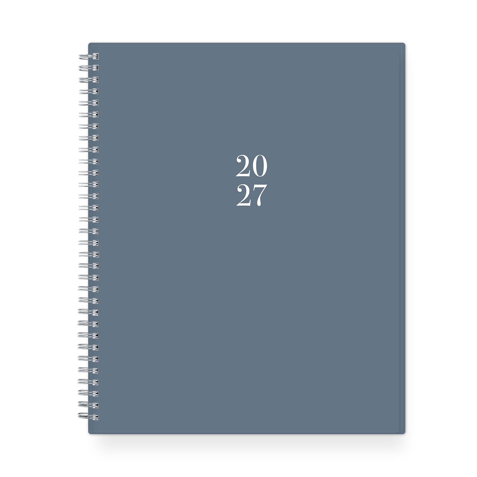2027 Blue Sky 8.5 x 11 Weekly & Monthly Planner, Steel Blue (164272)