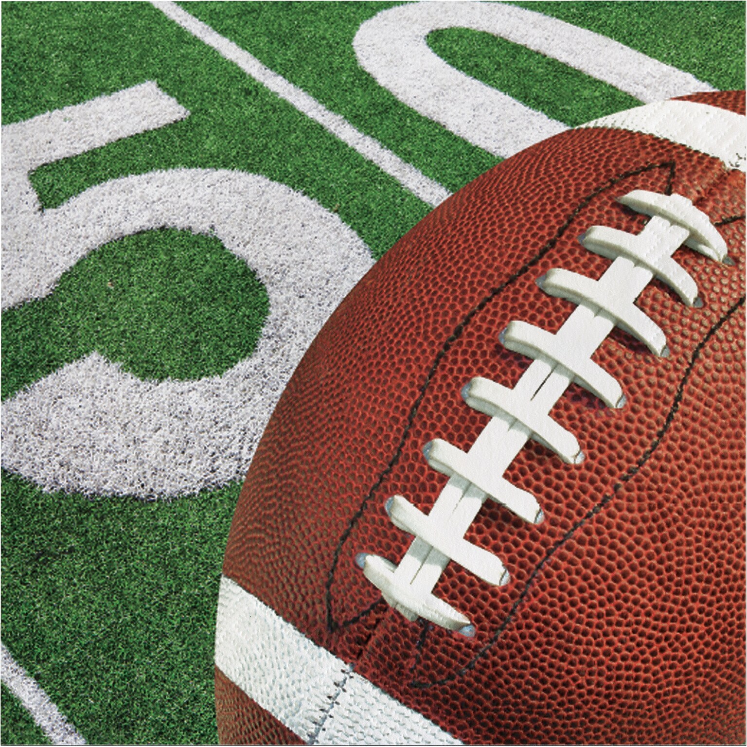 Creative Converting Football Party Paper Napkins, 192/Pack (331931)