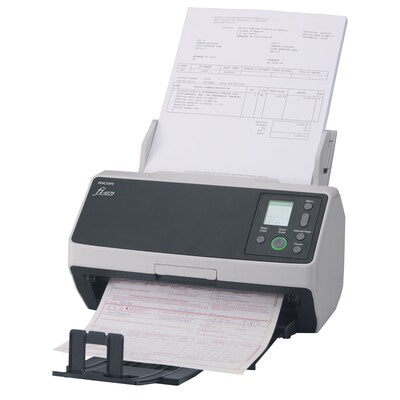 RICOH Fi 8170 PA03810-B055 Duplex Document Scanner, Black/White