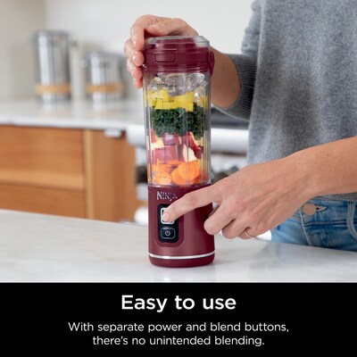 Ninja Blast Portable 18 oz. Blender, Cranberry Red (BC151CR)