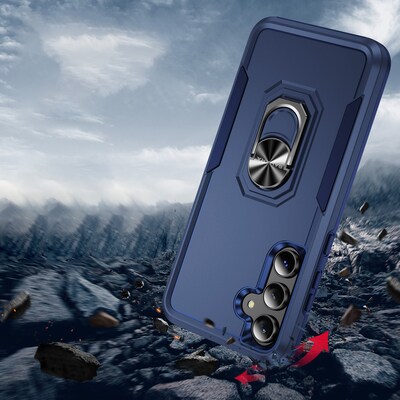 SaharaCase Raider Series Kickstand Case for Samsung Galaxy A35 5G, Desert Blue (CP00582)