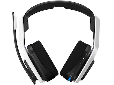 Logitech Astro A20 USB-C Wireless Stereo Gaming Headset, Black/White/Blue (939-001876)