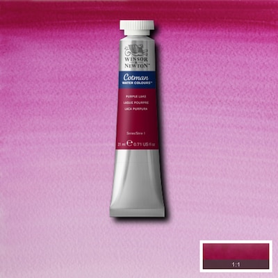 Winsor & Newton Watercolor Paint Tube, Purple Lake (WNX0308544)