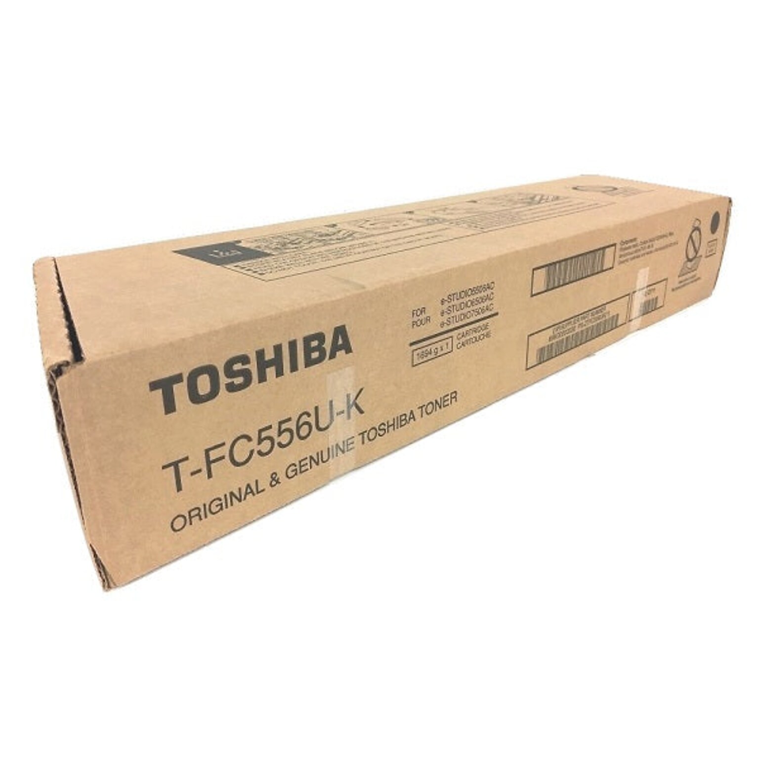 Toshiba T-FC556U-K Black High Yield Toner Cartridge, Prints Up to 39,200 Pages