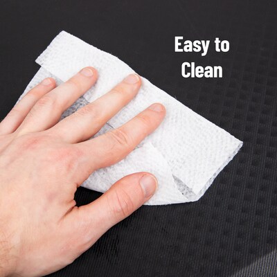 Mind Reader Anti-Fatigue Standing Desk Mat, 39.5" x 20.25", Black (SDMAT-BLK)