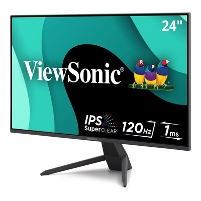 ViewSonic 24 FHD 120Hz LCD HDMI VRR Gaming Monitor, Black (VX2470-MHD)