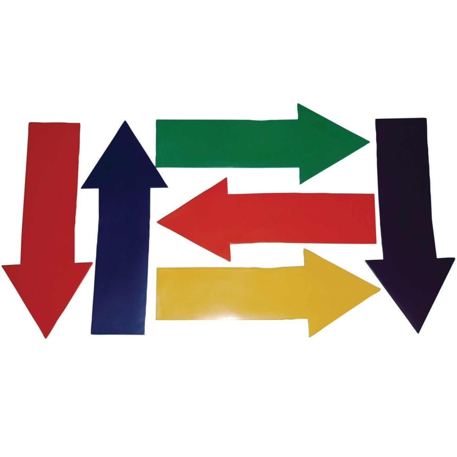 Spectrum Straight Arrow Spot Markers, 6/Pack (W9250)