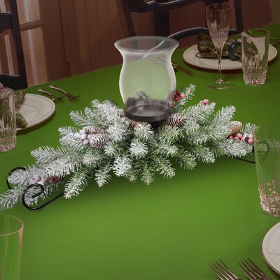 National Tree Company 30 Dunhill Fir Centerpiece and Candle Holder (DUF3-800-30C-A1)
