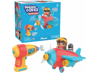 Educational Insights Design & Drill Bolt Buddies Plane (4136)