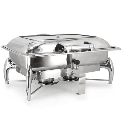 MegaChef 9.5 Qt Stainless Steel Chafing Dish, 935122015M