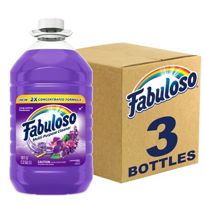 Fabuloso Multi-Purpose Cleaner, Lavender Scent, 169 fl. oz., 3/Carton (153122)