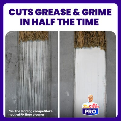 Mr. Clean Professional Degreasing Floor Cleaning Liquid, 1 Gallon (19858)